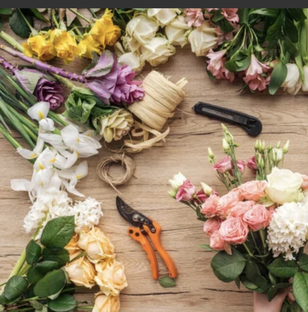 blossom craft bouquet